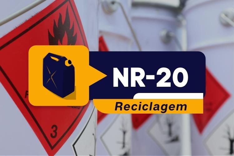 NR 20 – Segurança com Líquidos e inflamáveis – Básico – Classe II – Reciclagem